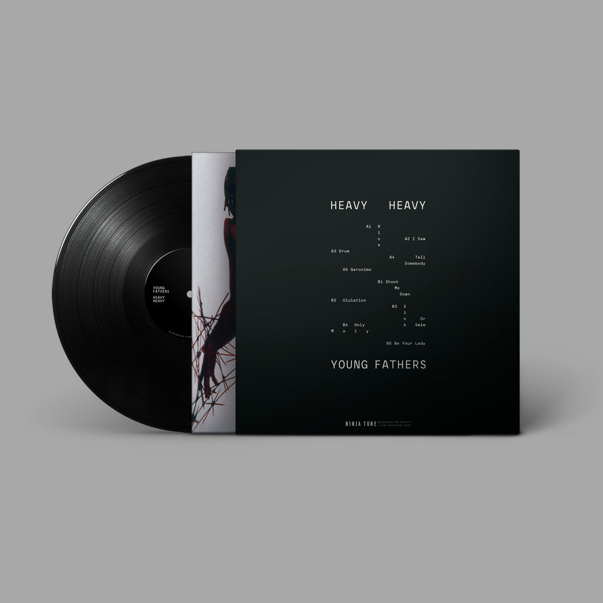 Young Fathers - Heavy Heavy (Black) Vinyl LP