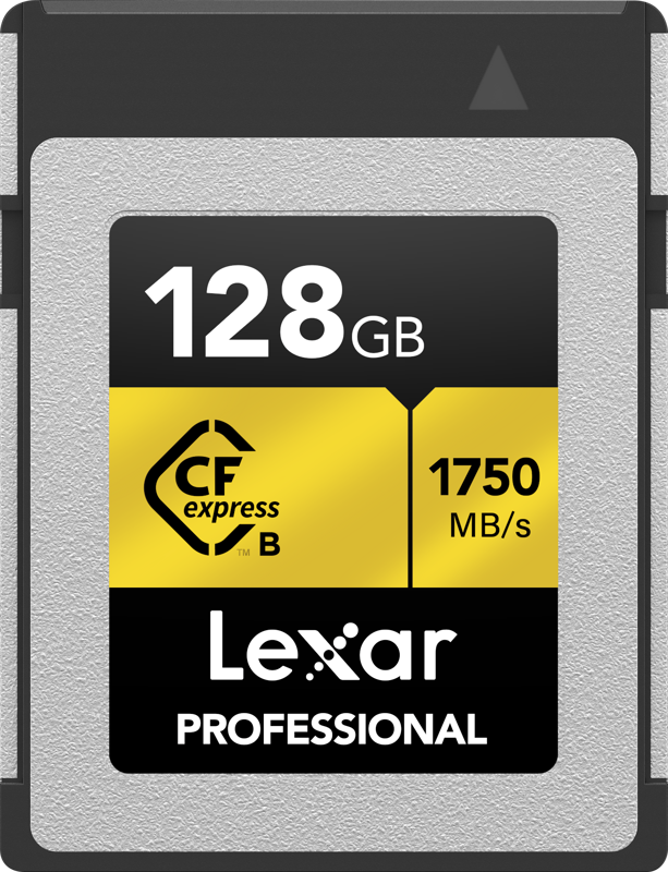Lexar CFexpress Pro Gold R1750/W1500 128GB hukommelseskort