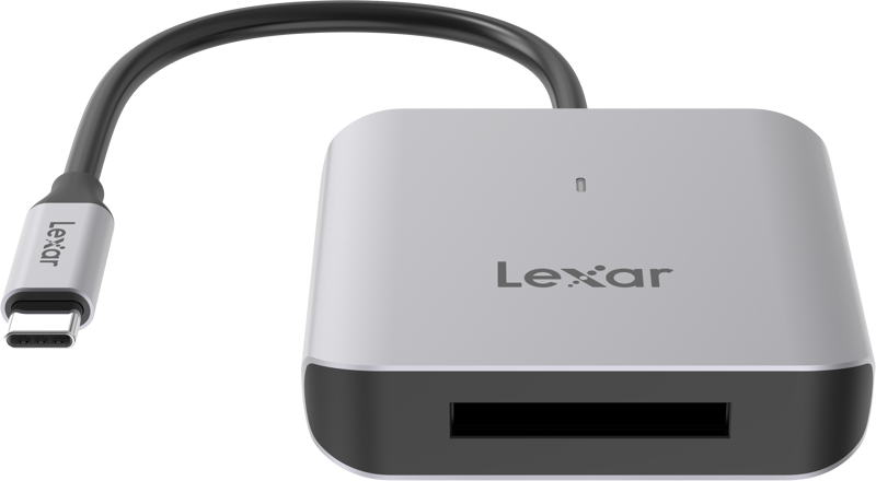 Lexar CFexpress Type B kortlæser (LRW510U) (USB-A / USB-C)
