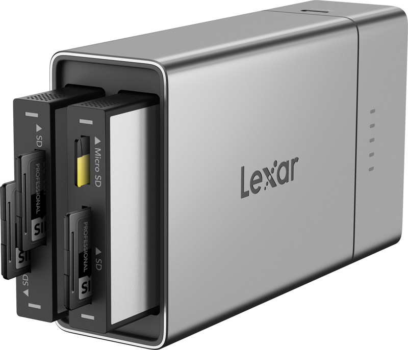 Lexar Workflow Go (med 2 modulbås)