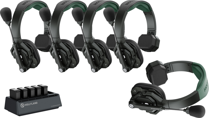 Hollyland Solidcom SE Pro trådløst intercom-system (5 headsets)