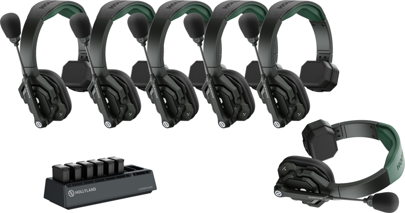 Hollyland Solidcom SE Pro trådløst intercom-system (6 headsets)