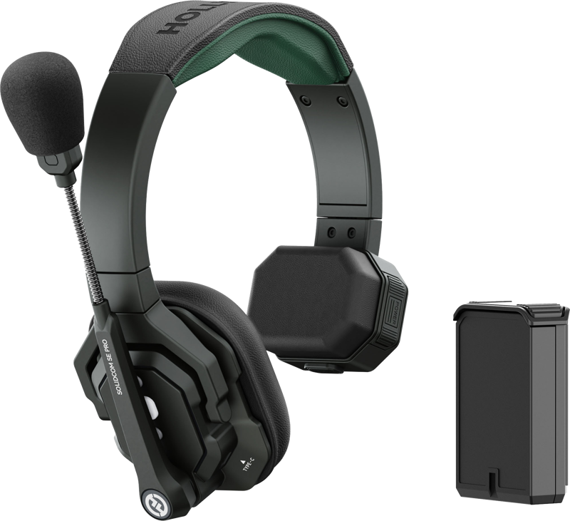 Hollyland Solidcom SE Pro (fjernstyret headset) 