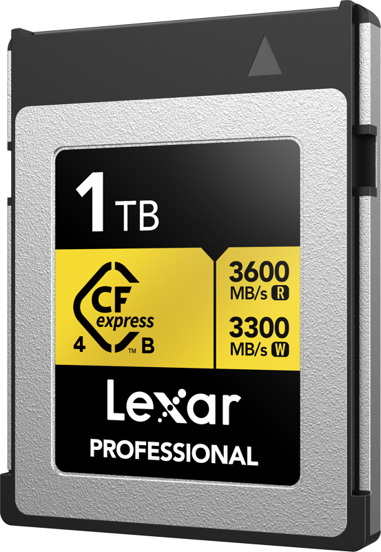 Lexar CFexpress 4.0 Pro Gold R3600/W3300 1TB hukommelseskort