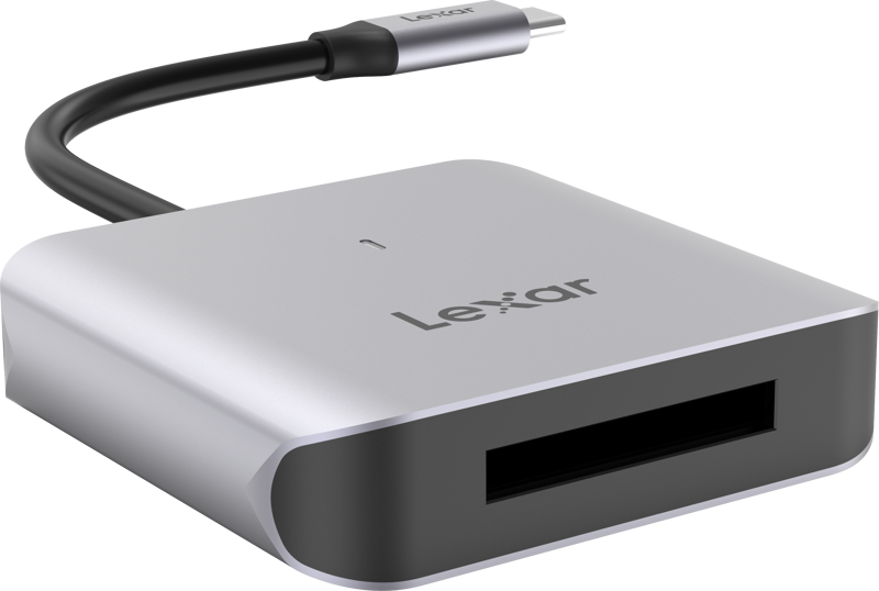 Lexar CFexpress Type B kortlæser (LRW510U) (USB-A / USB-C)