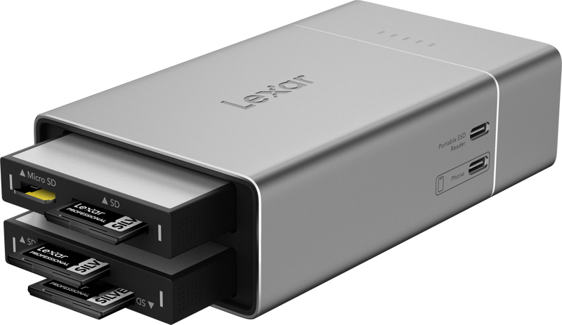 Lexar Workflow Go (with 2 Module Bay)