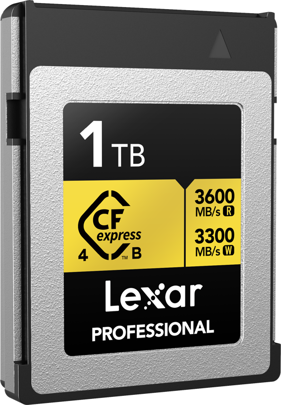 Lexar CFexpress 4.0 Pro Gold R3600/W3300 1TB hukommelseskort