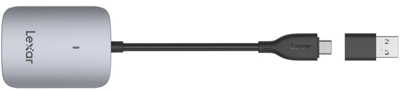 Lexar CFexpress Type A Card Reader (LRW515U) (USB-A / USB-C)