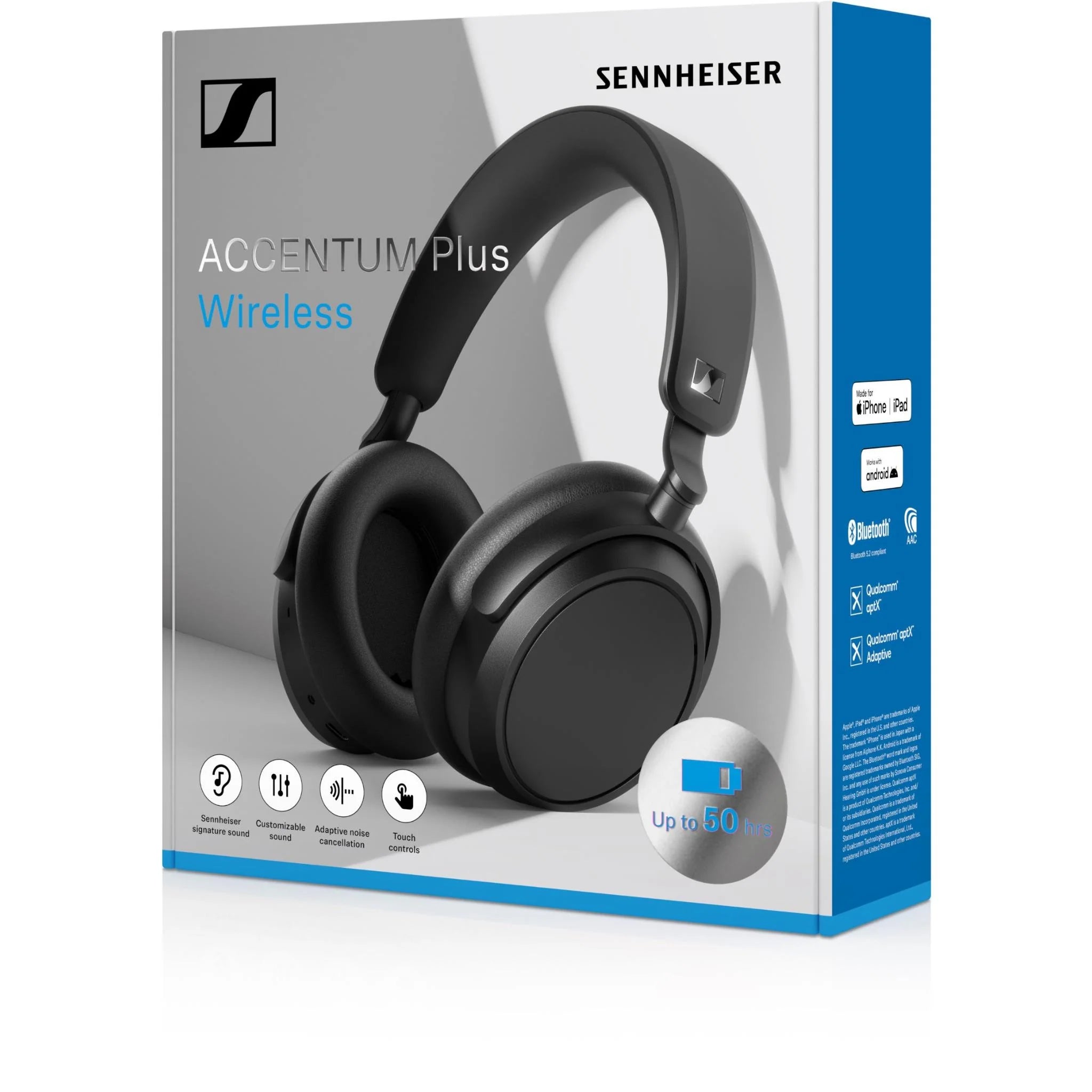 Sennheiser Accentum Plus Trådløs (Sort) 