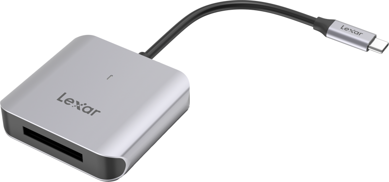 Lexar CFexpress Type B kortlæser (LRW510U) (USB-A / USB-C)