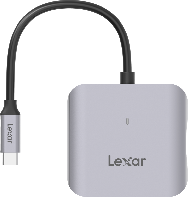 Lexar CFexpress Type B kortlæser (LRW510U) (USB-A / USB-C)