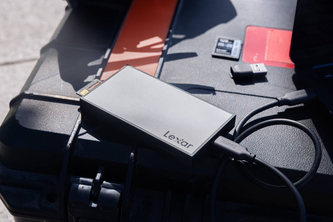Lexar Workflow SD/microSD UHS-II Card Reader