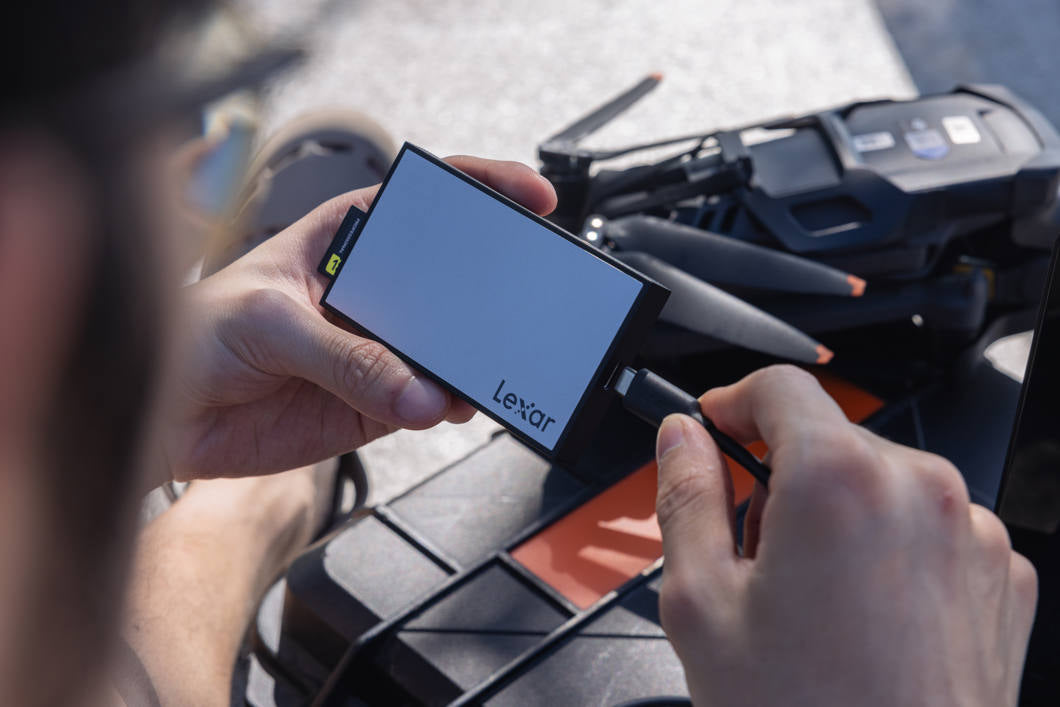 Lexar Workflow SD/microSD UHS-II Card Reader