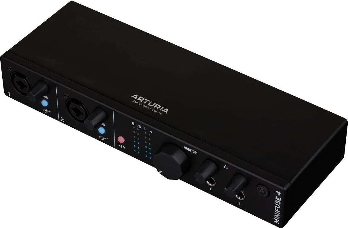 Arturia MiniFuse 4 (Sort)