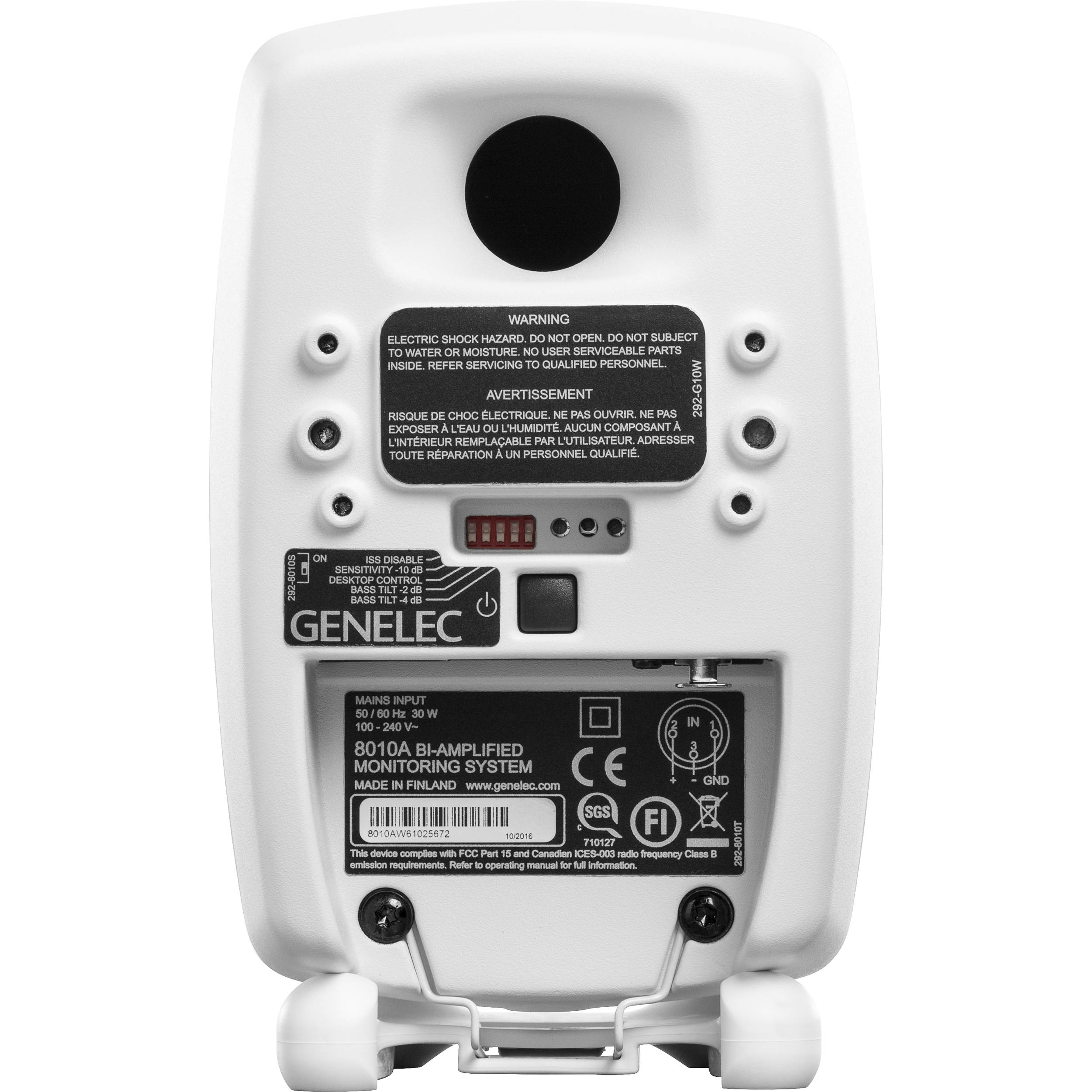 Genelec 8010A (Hvid)
