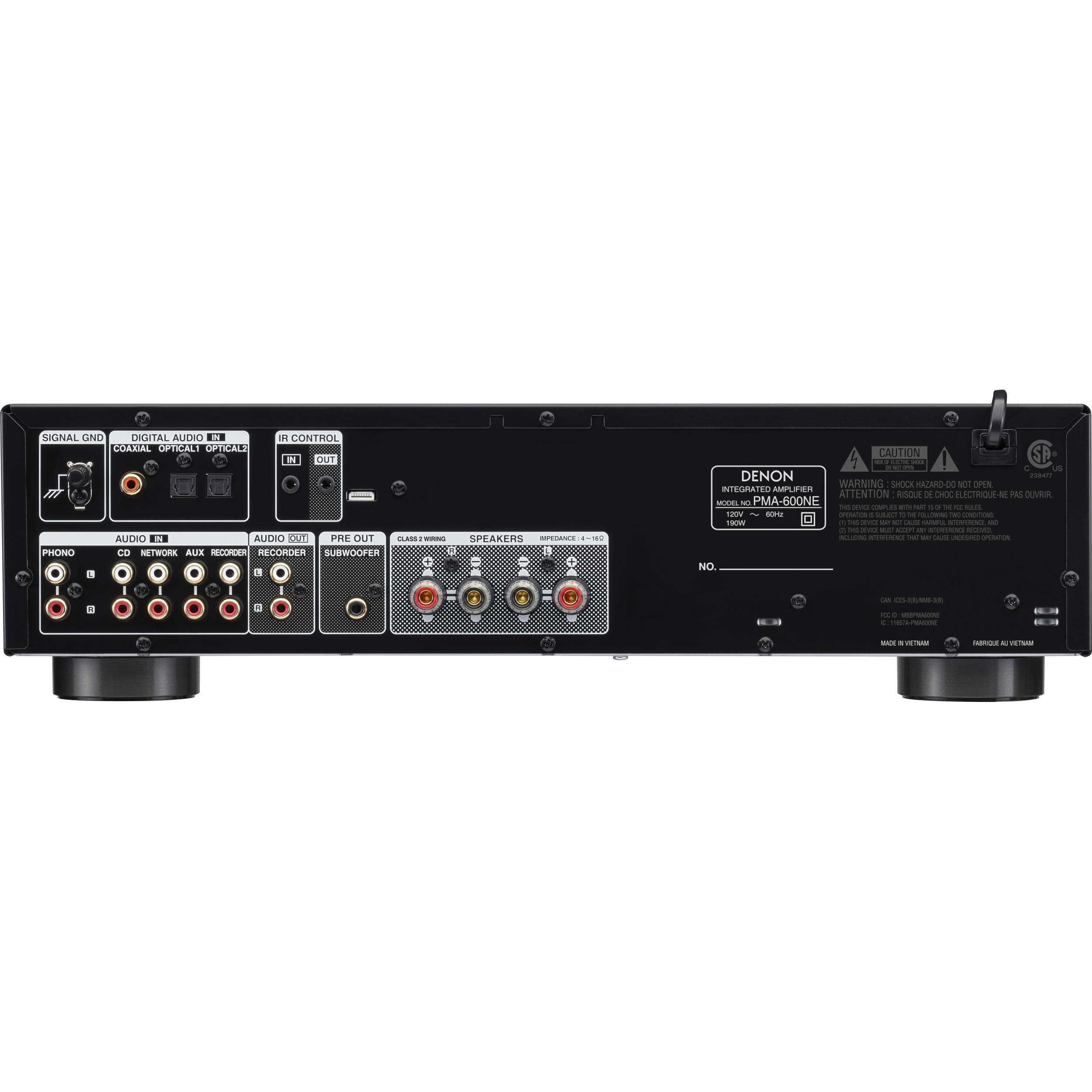 Denon PMA-600NE (Sort)