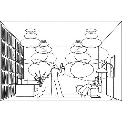 Sonos In-Ceiling Speakers (Pair, White)