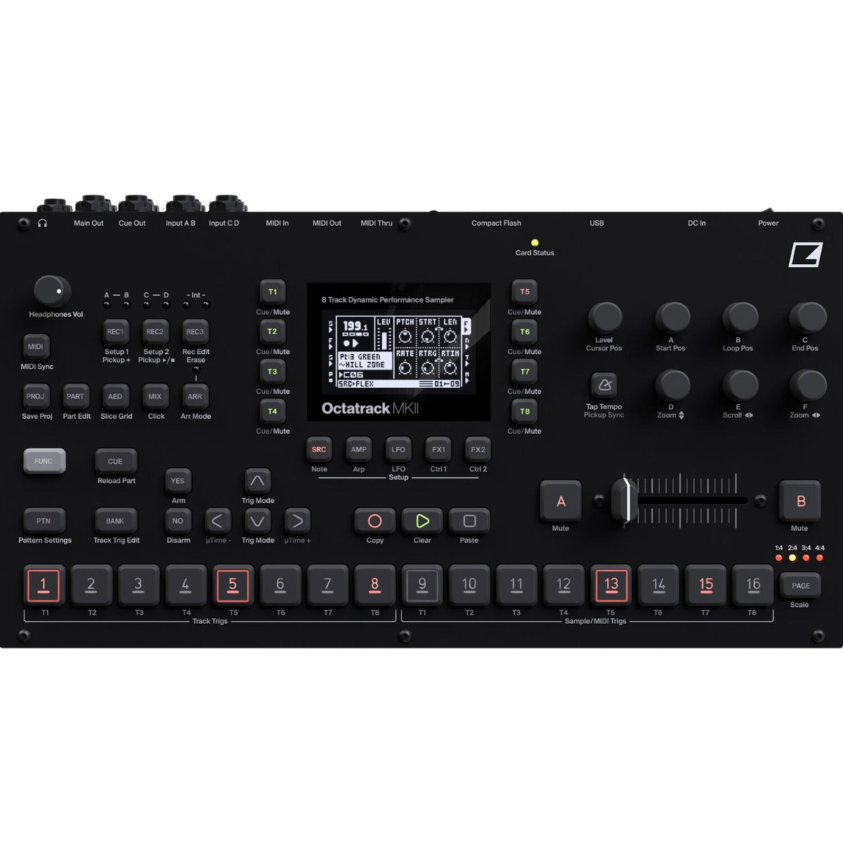 Elektron Octatrack MK2 (sort)