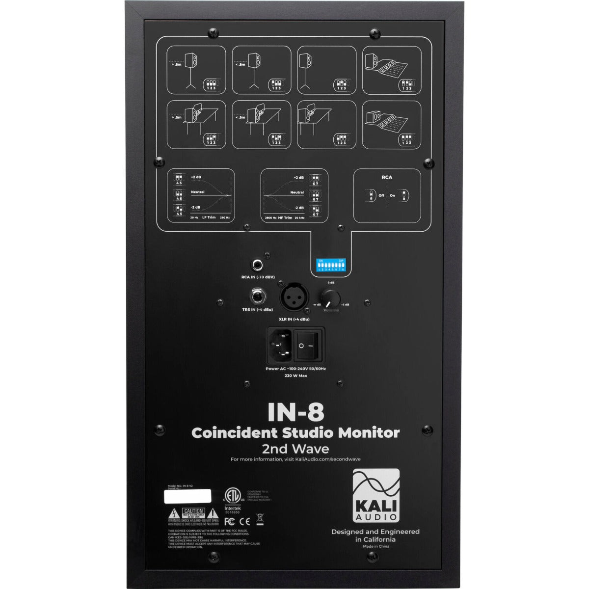 Kali Audio IN-8 V2 (Black)