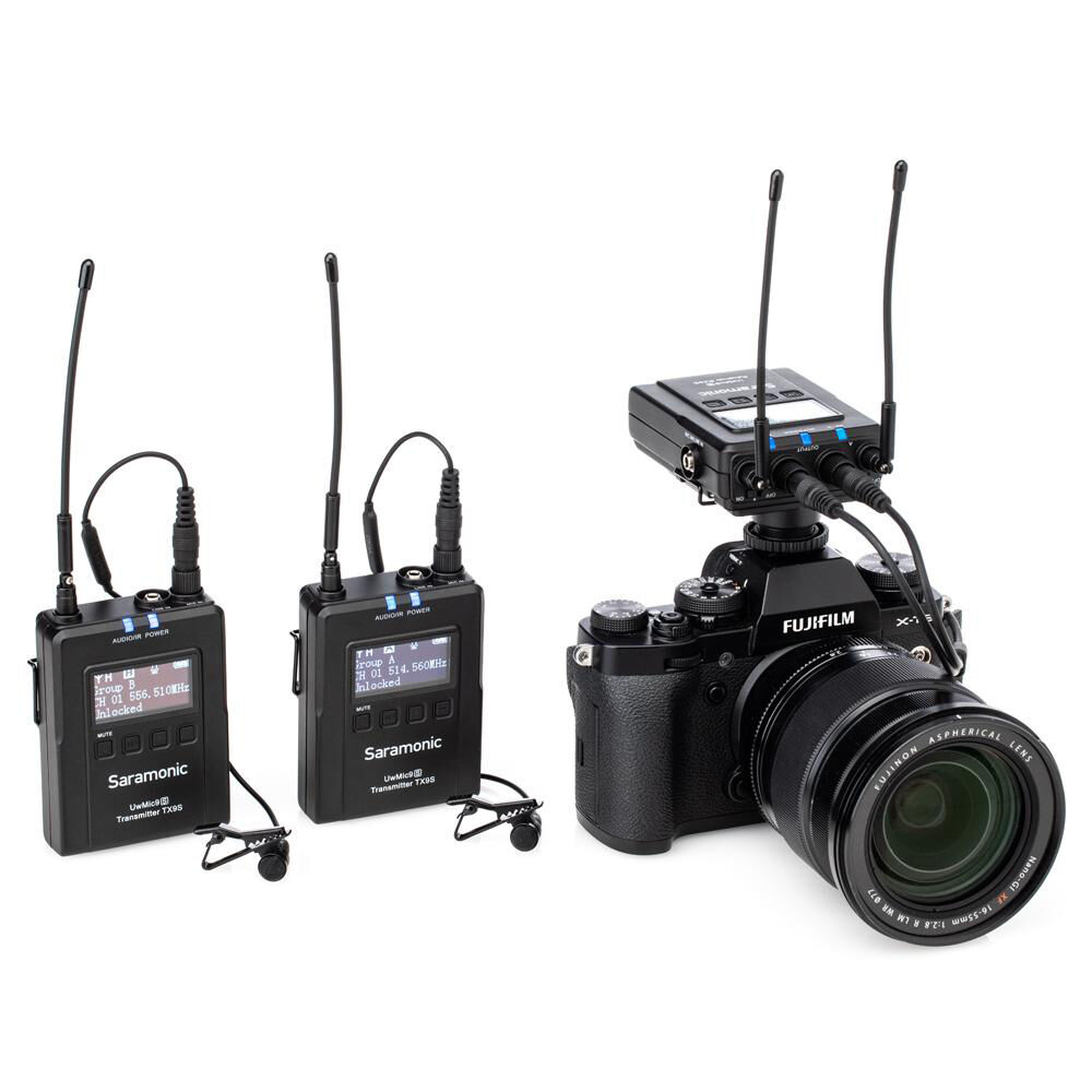 Saramonic UwMic9s Kit 2 (TX+TX+RX)
