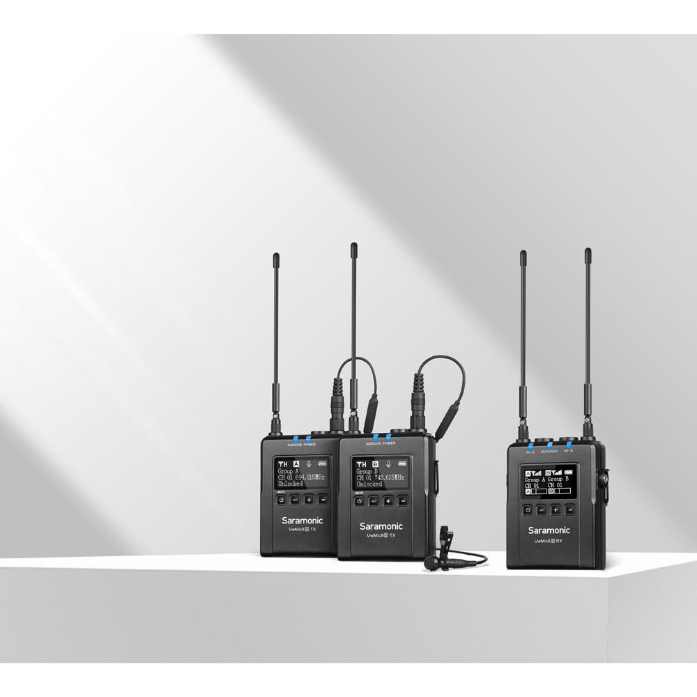 Saramonic UwMic9s Kit 2 (TX+TX+RX)