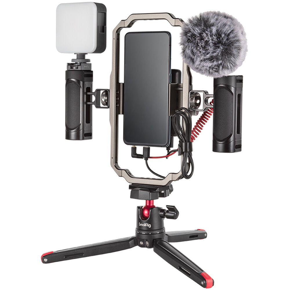 SmallRig Alt-i-en Smartphone Mobil/Vlog-videosæt