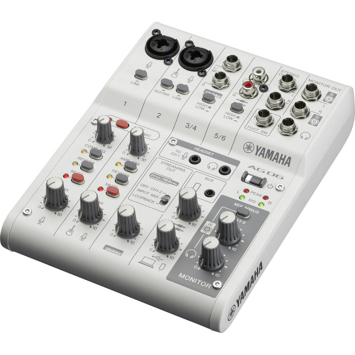 Yamaha AG06 MK2 (Hvid)