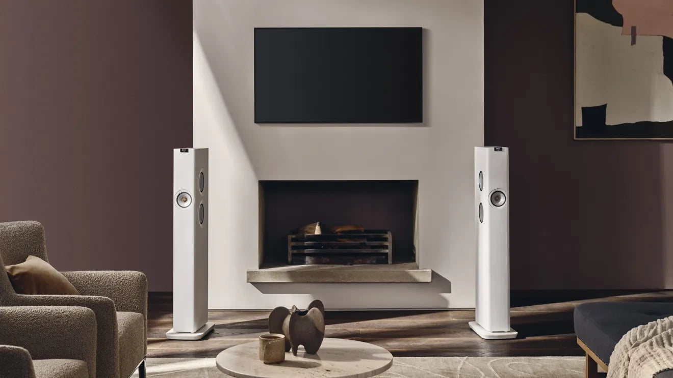 KEF LS60 Trådløs (Par, Mineralhvid)