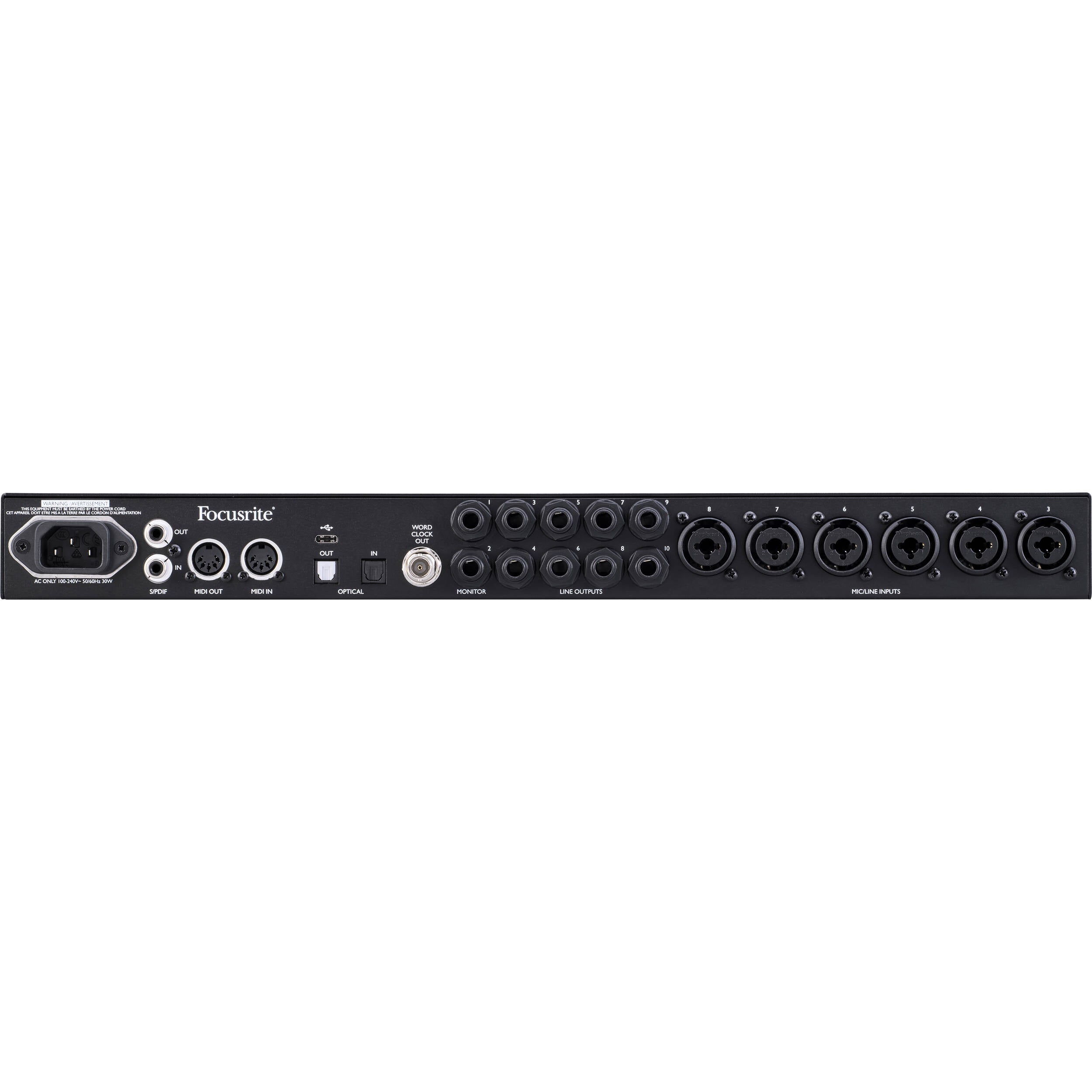 Focusrite Clarett+ 8Pre