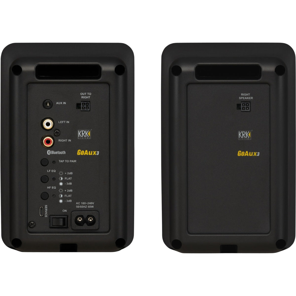 KRK GoAux 3 (Par, Sort, B-Stock)