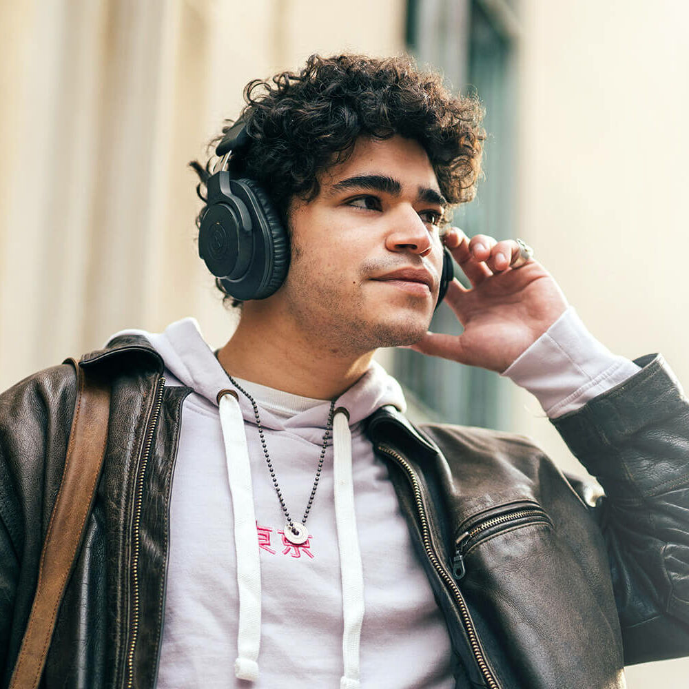 Audio Technica ATH-M20xBT (sort)