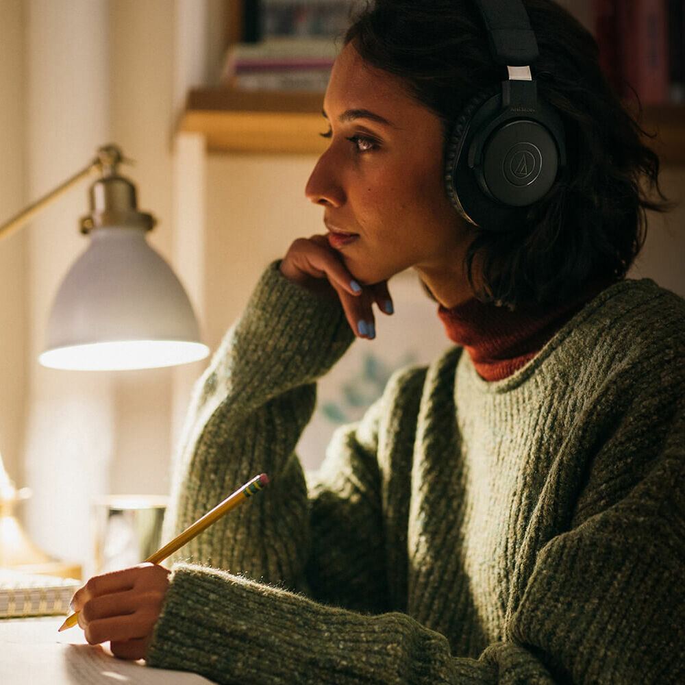 Audio Technica ATH-M20xBT (sort)