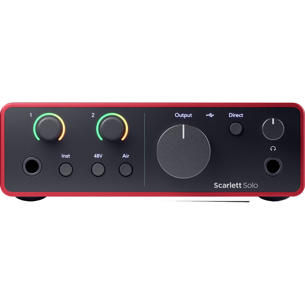 Focusrite Scarlett Solo Studio 4th Gen