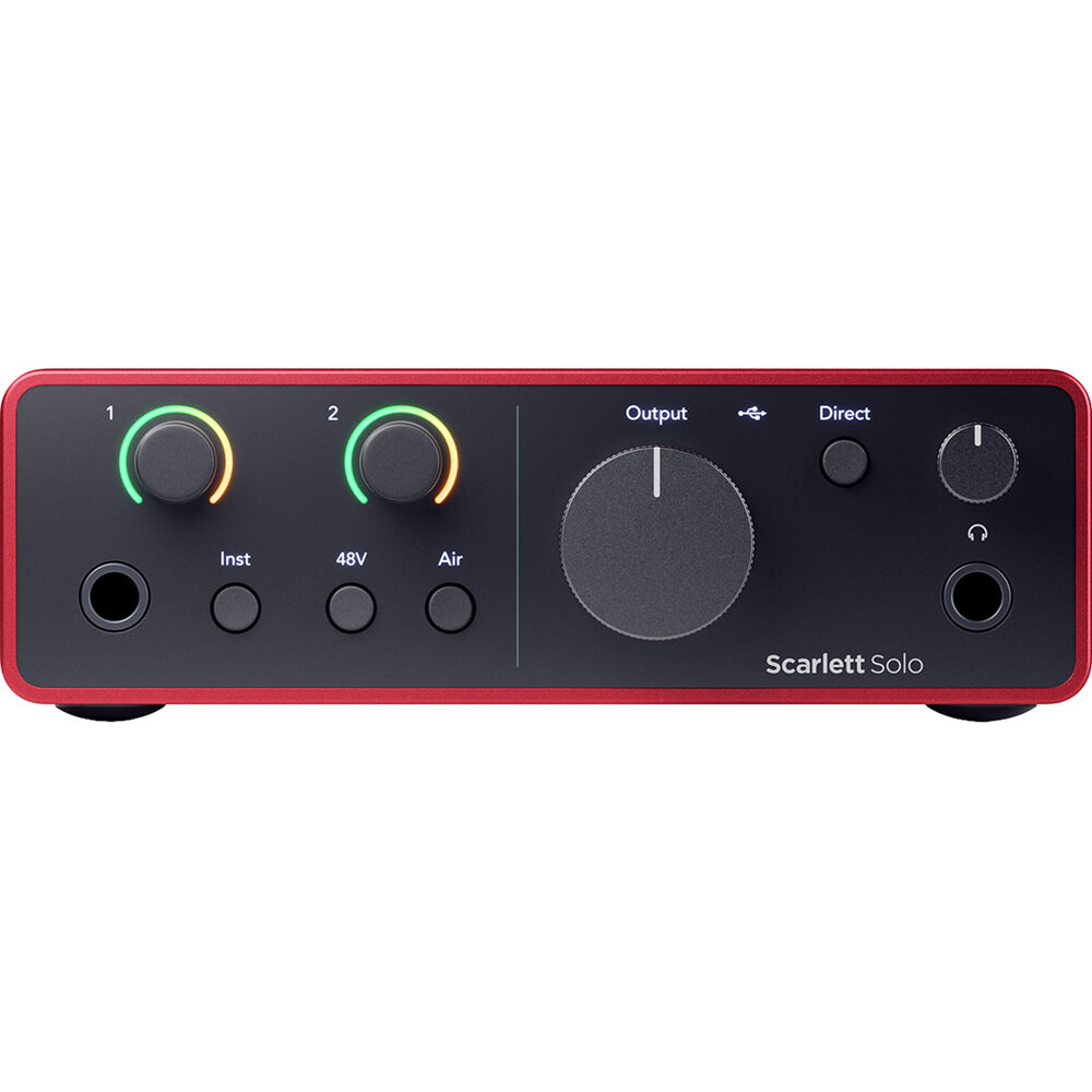 Focusrite Scarlett Solo 4th Gen
