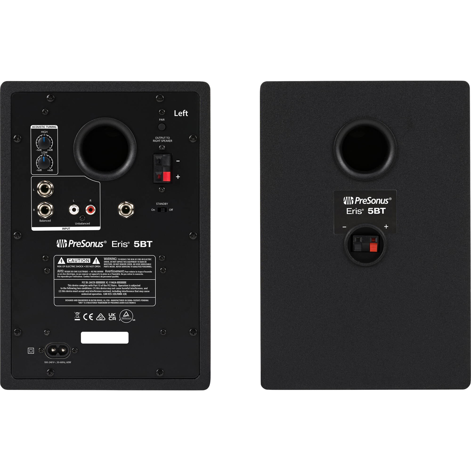 Presonus Eris 5 BT 2nd Gen (Pair, Black)