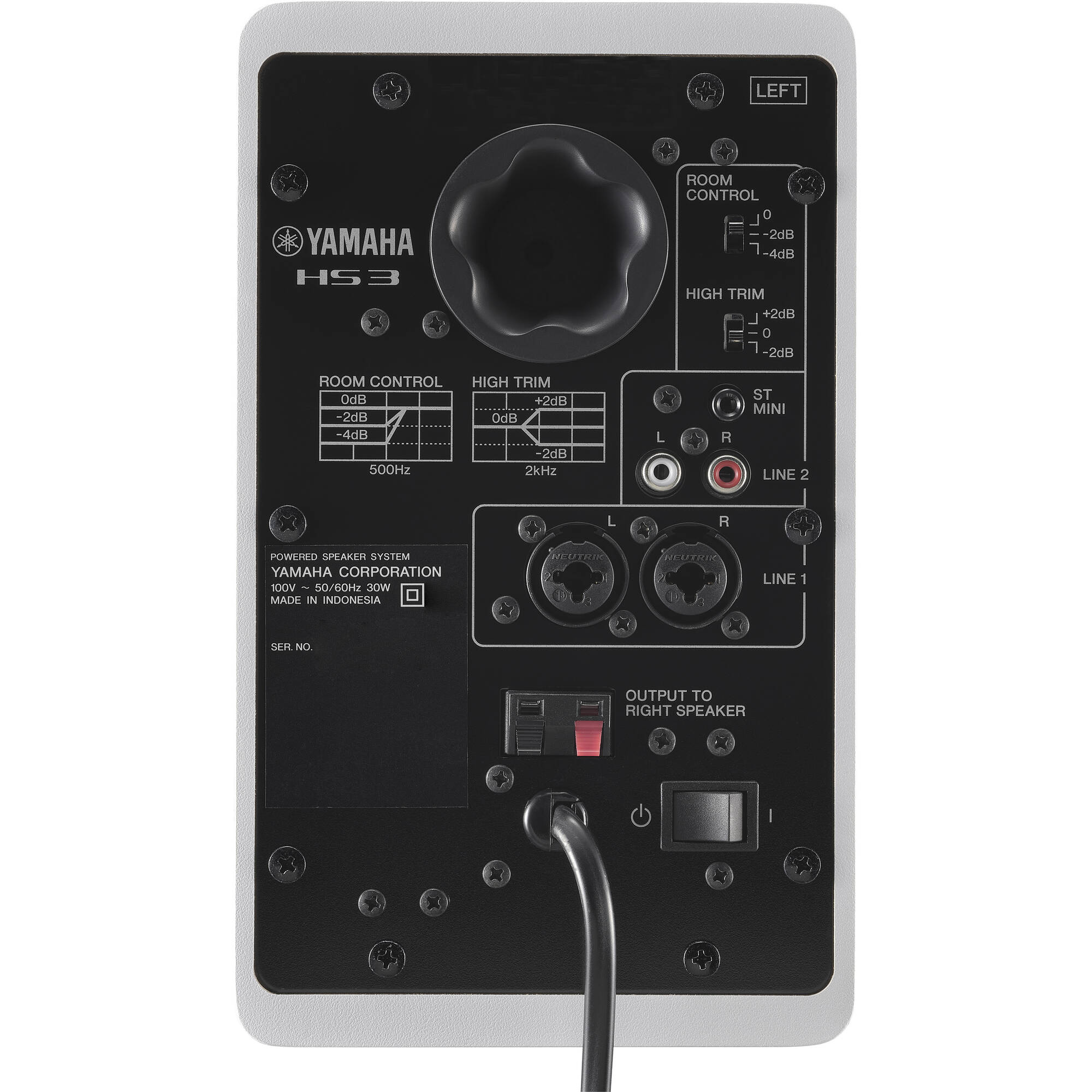 Yamaha HS3 (Par, Hvid)