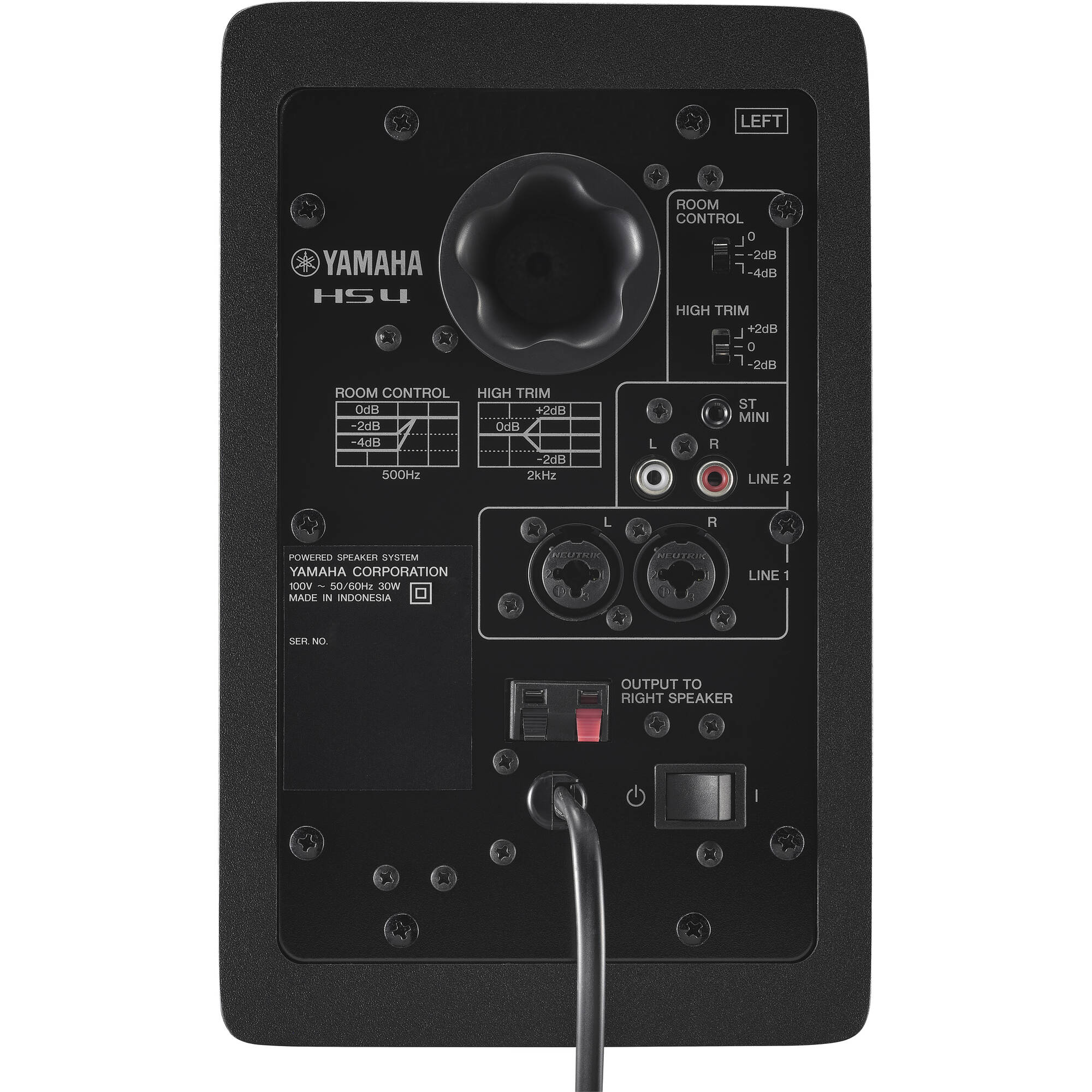 Yamaha HS4 (Par, Sort)