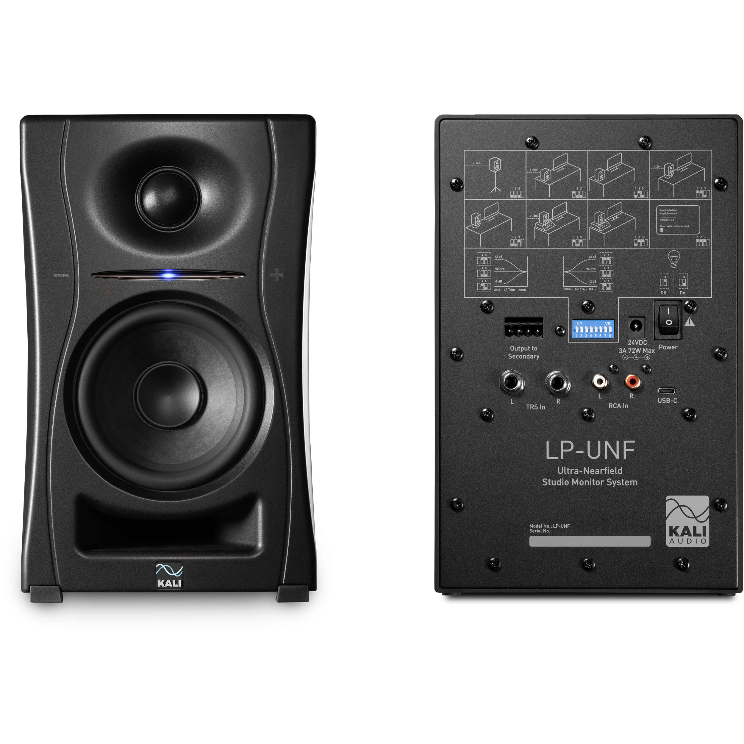Kali Audio LP-UNF (Black, Pair)