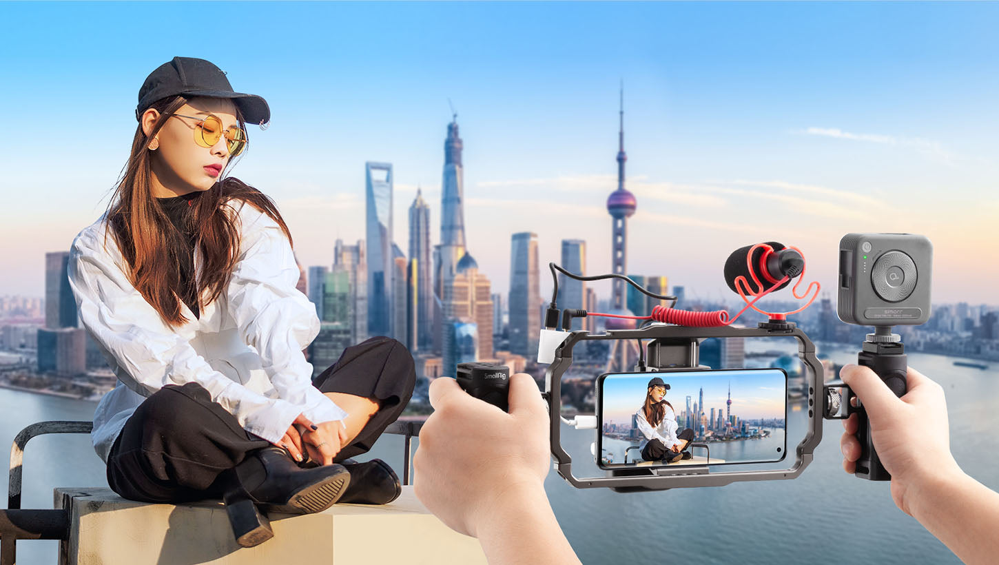 SmallRig Alt-i-en Smartphone Mobil/Vlog-videosæt