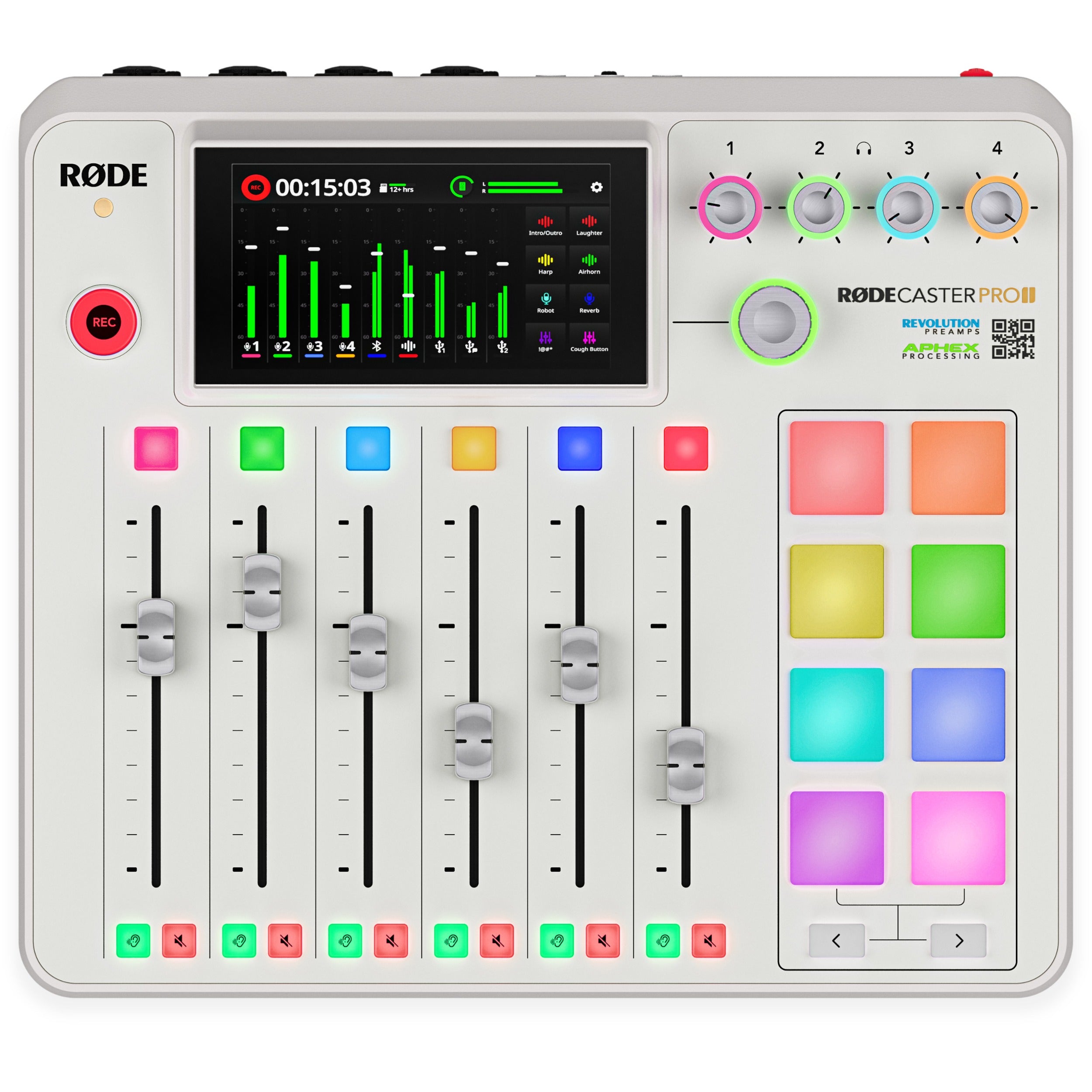 Røde RodeCaster Pro II (Hvid)