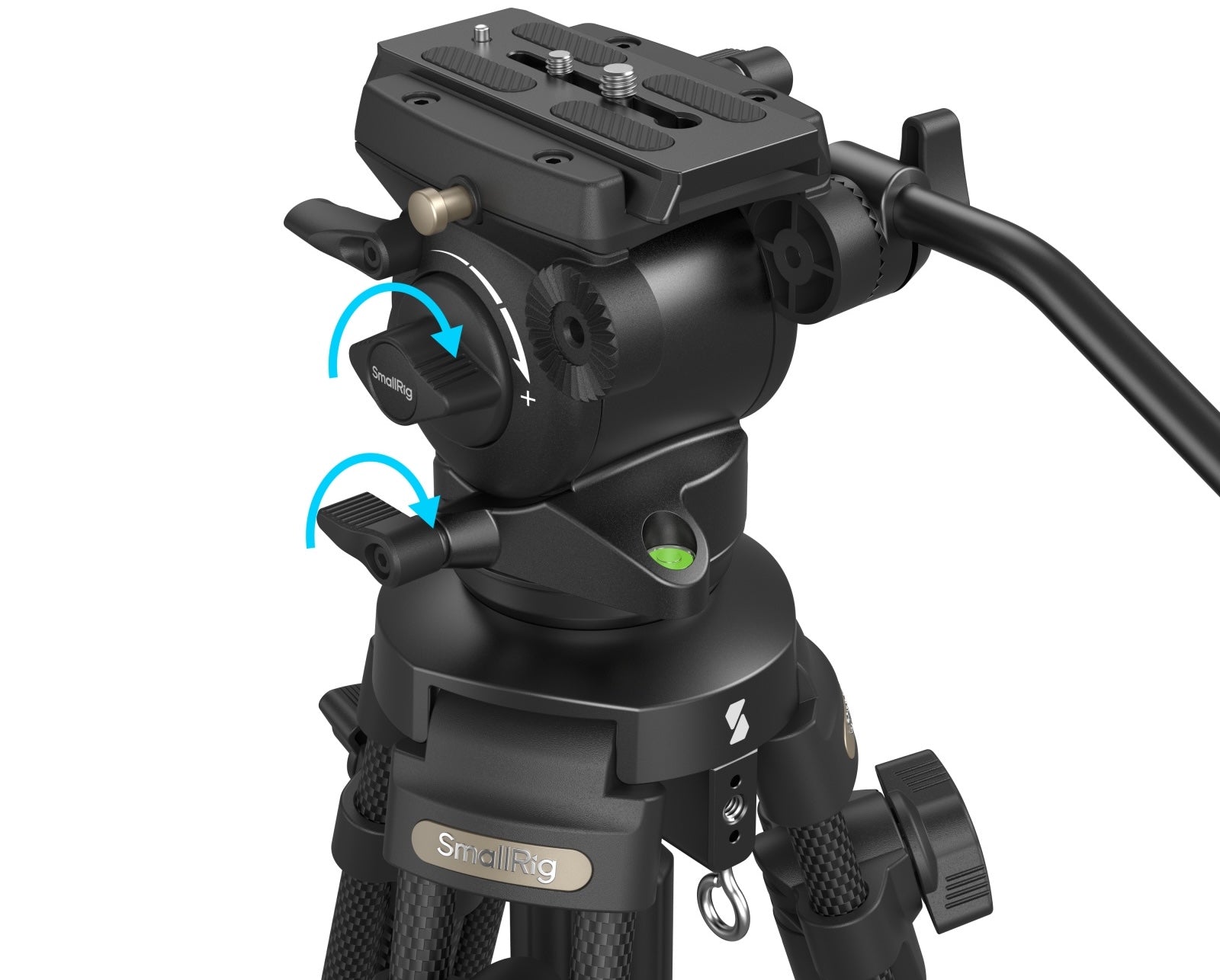 SmallRig AD-50 Letvægts Videostativsæt i Kulfiber (4685)