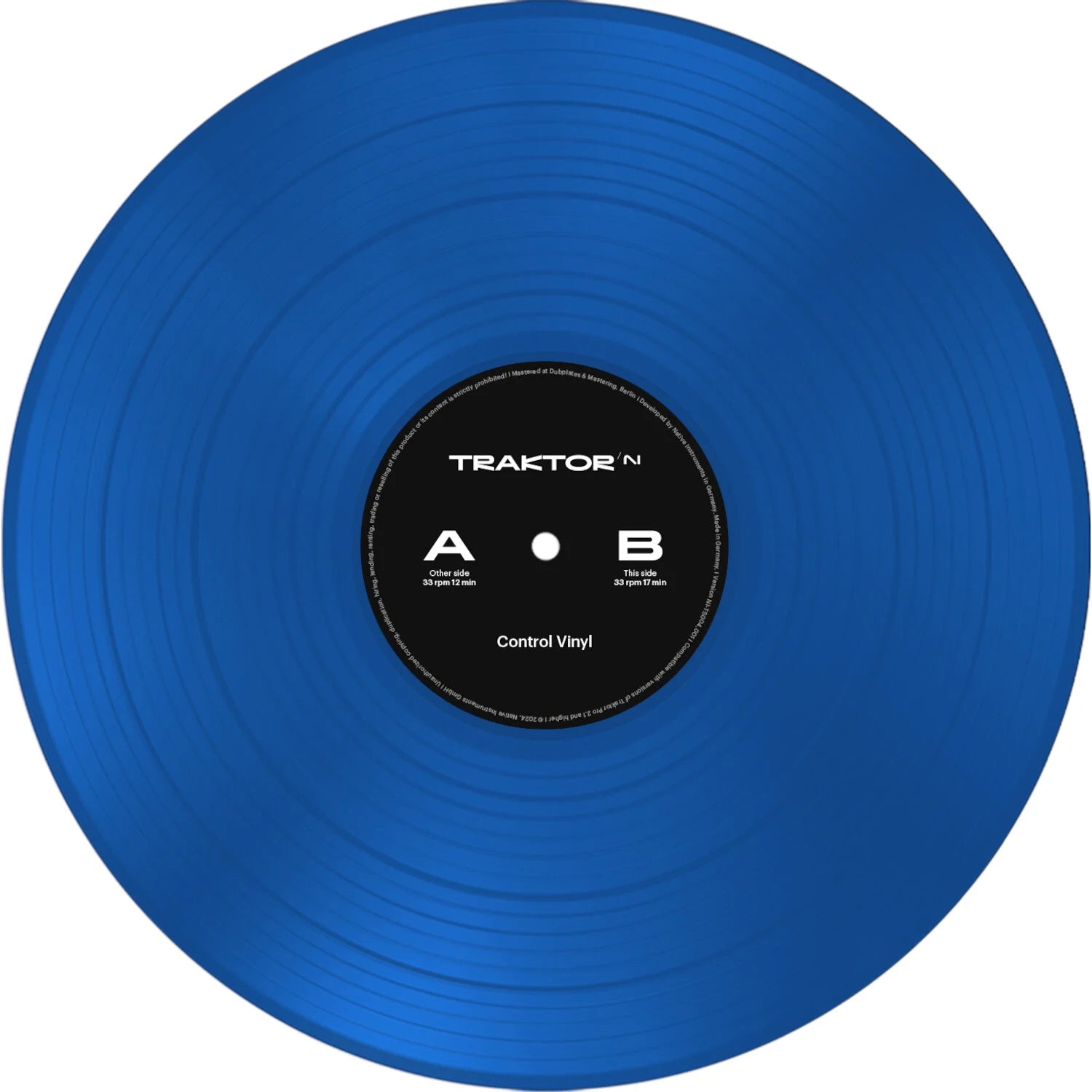 Native Instruments Traktor Control Vinyl (Sort)