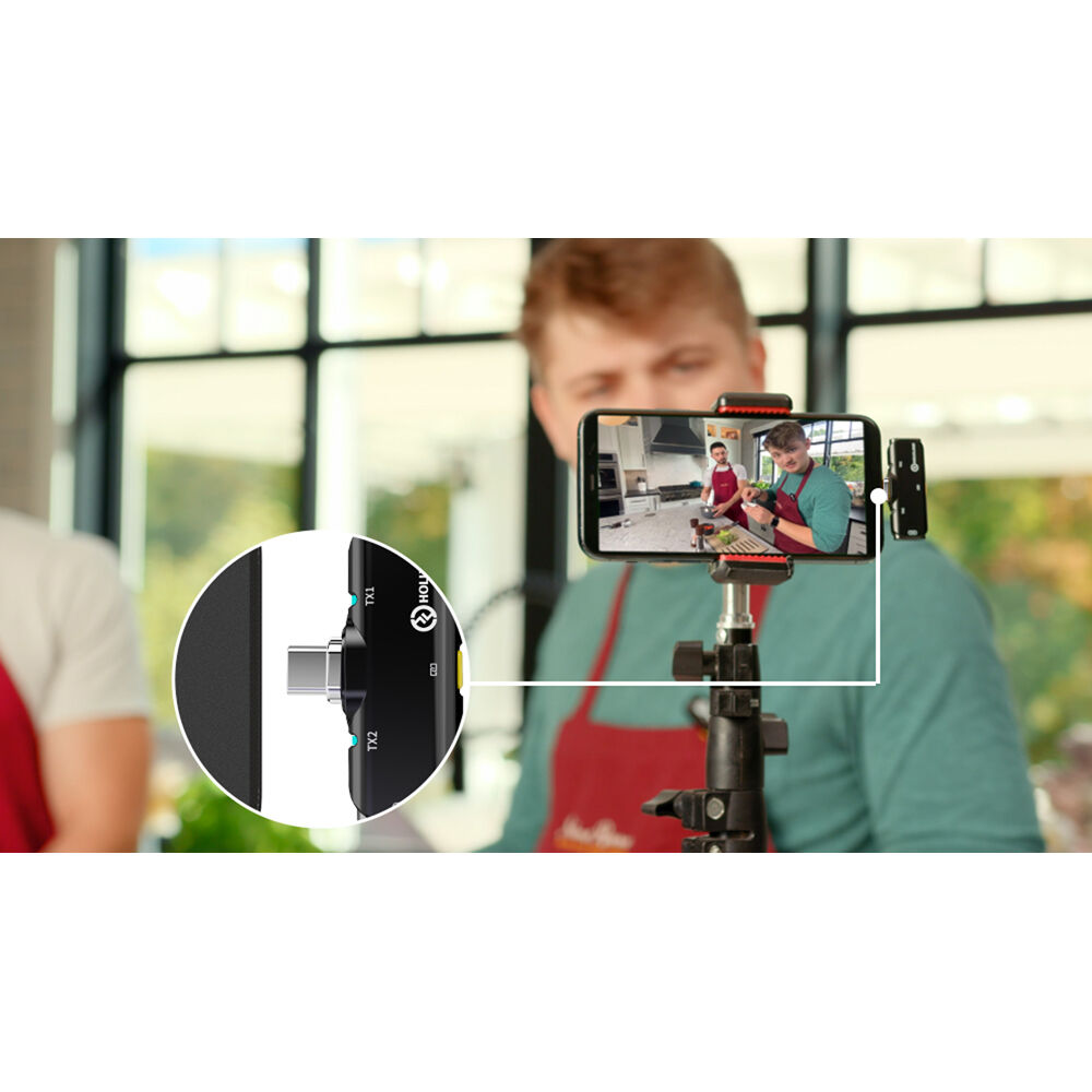 Hollyland Lark C1 Duo (USB-C, Sort)