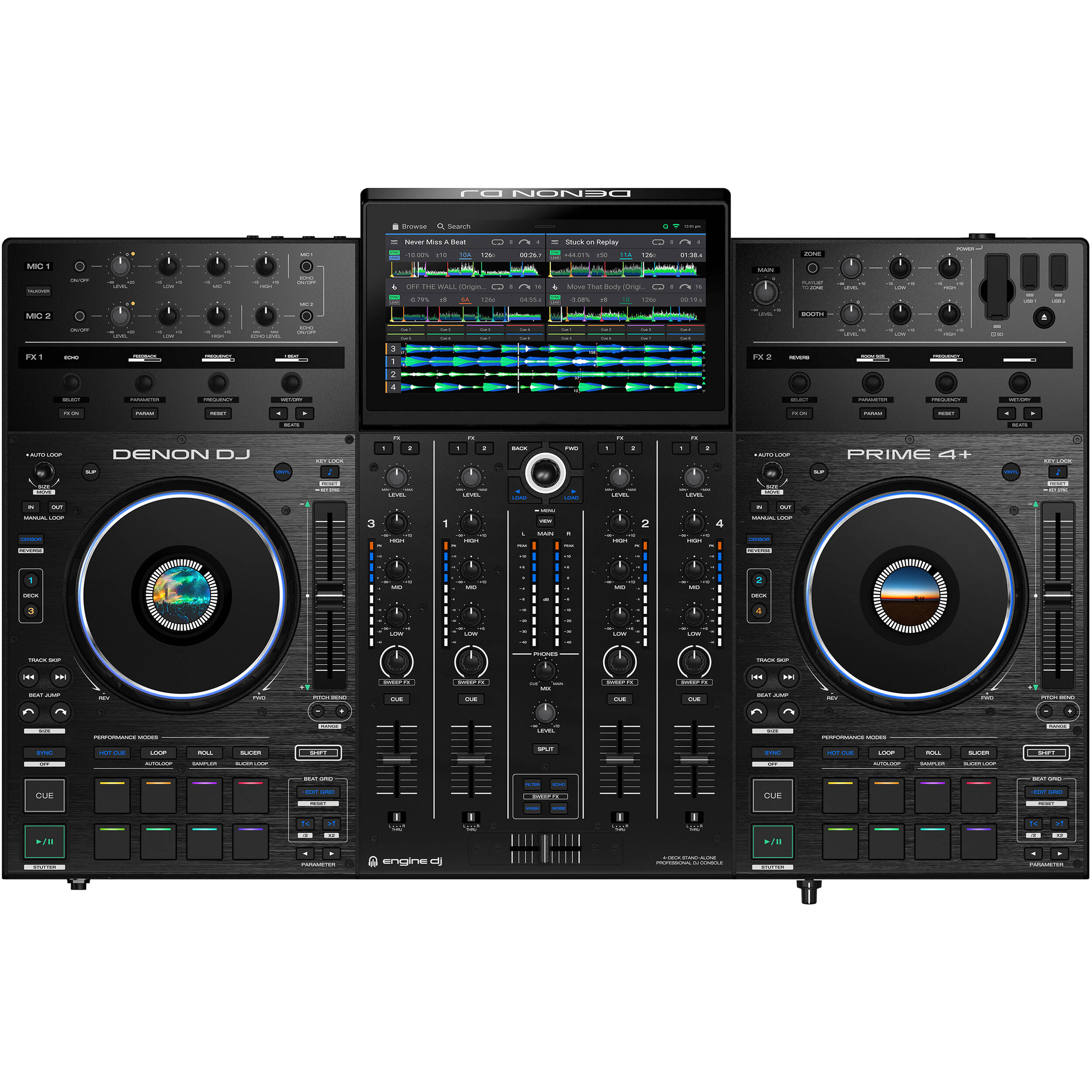Denon DJ Prime 4+ (Black)
