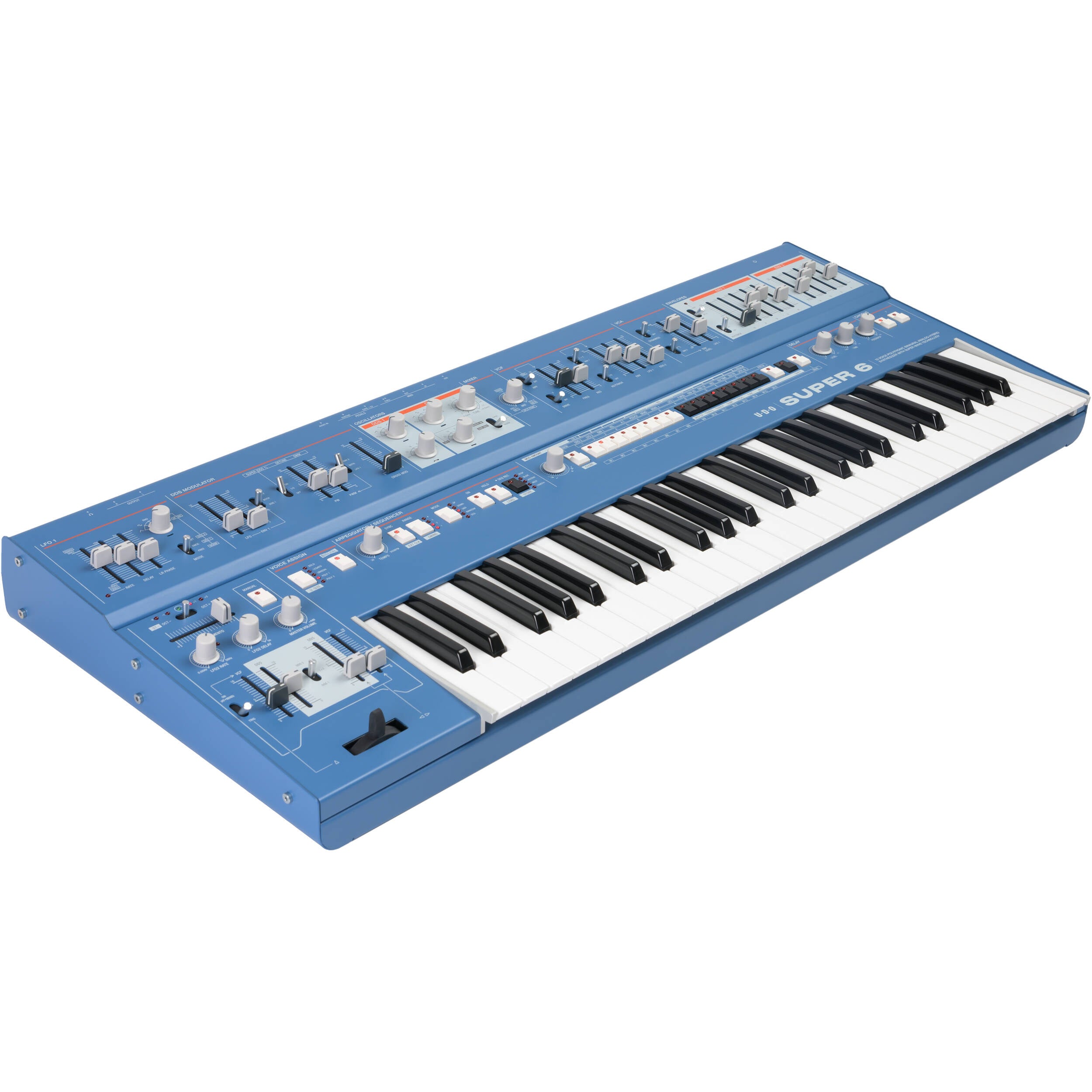 UDO Audio Super 6 Keyboard (Blue)