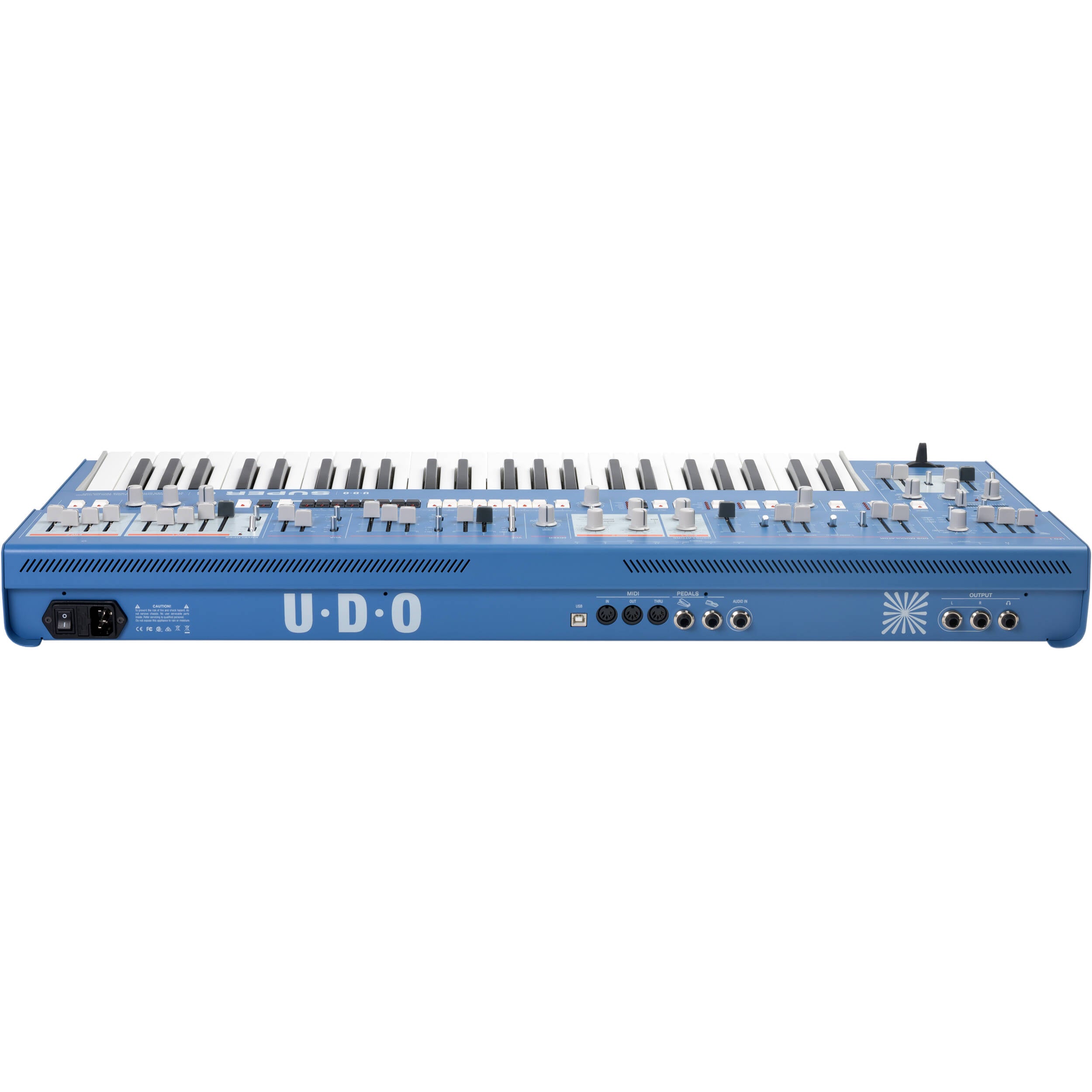 UDO Audio Super 6 keyboard (blåt) 