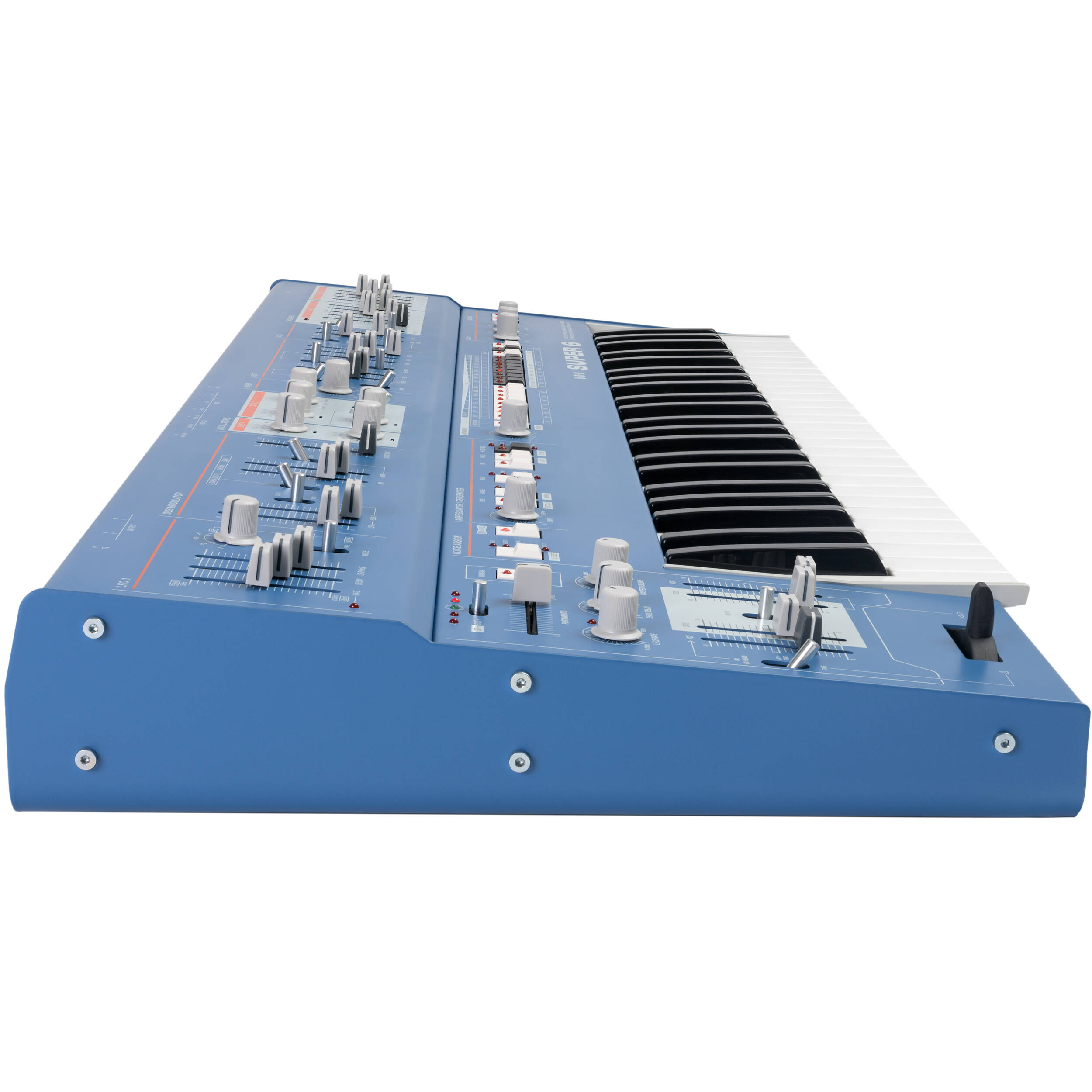 UDO Audio Super 6 keyboard (blåt) 