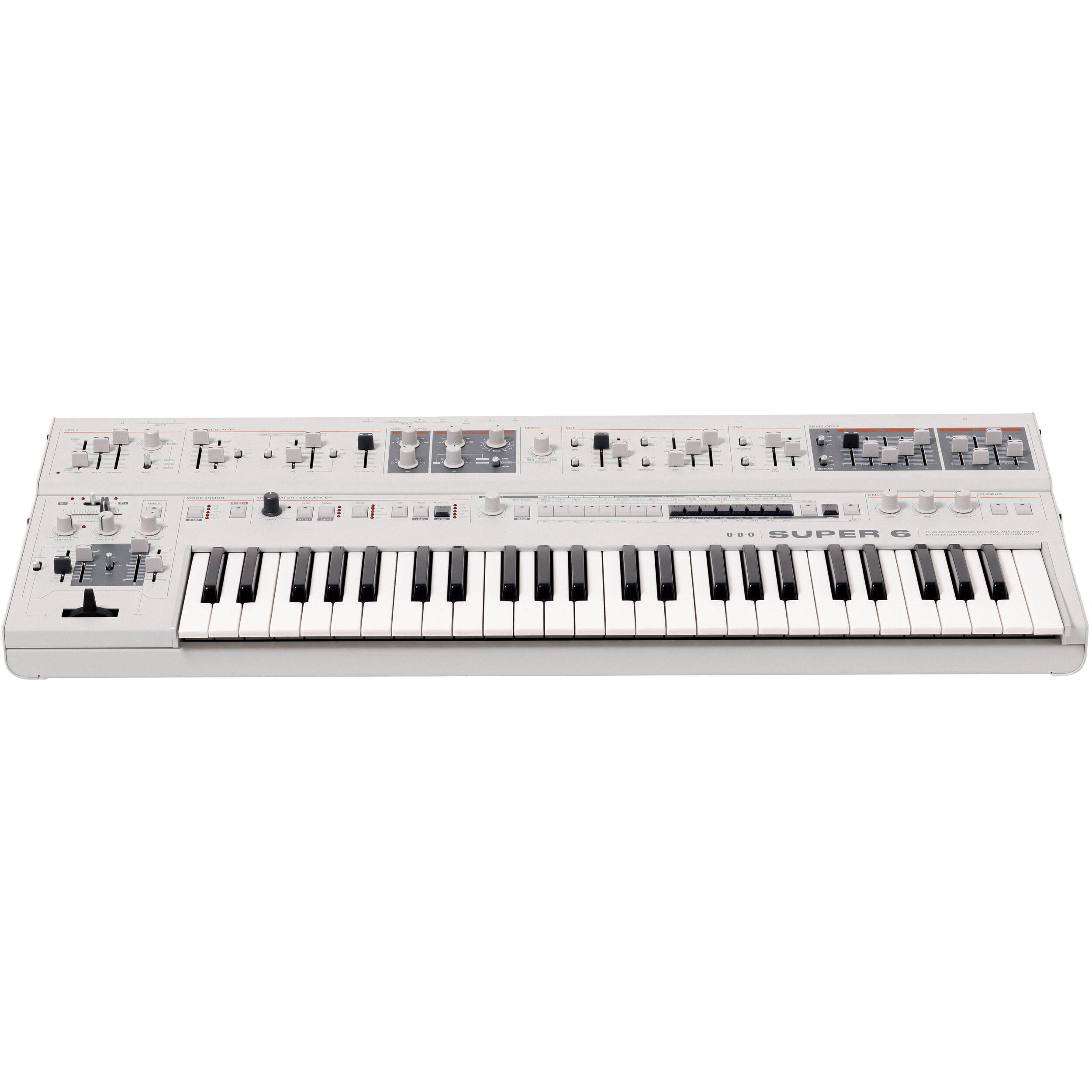 UDO Audio Super 6 Keyboard (White SE)