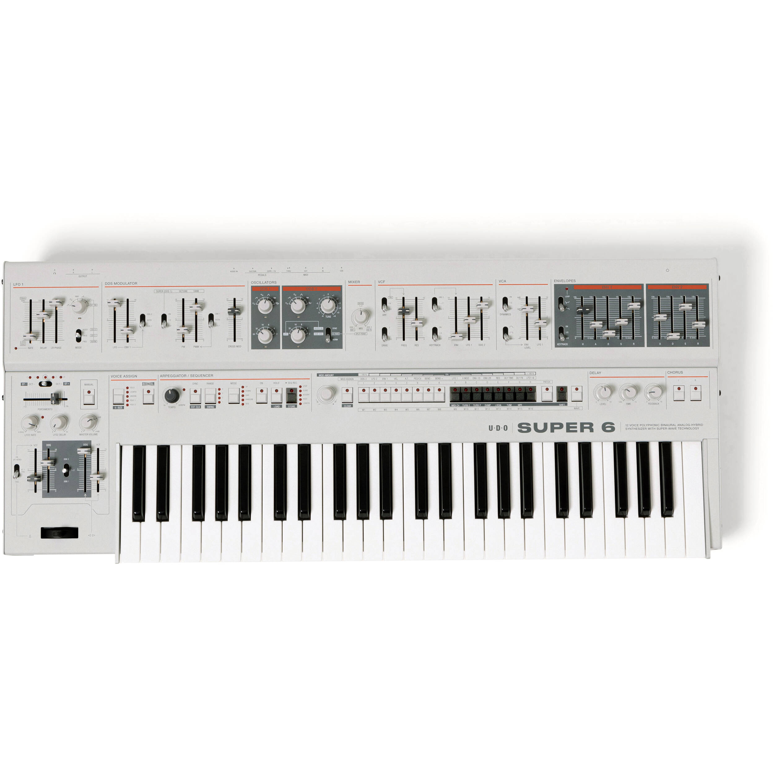 UDO Audio Super 6 Keyboard (White SE)