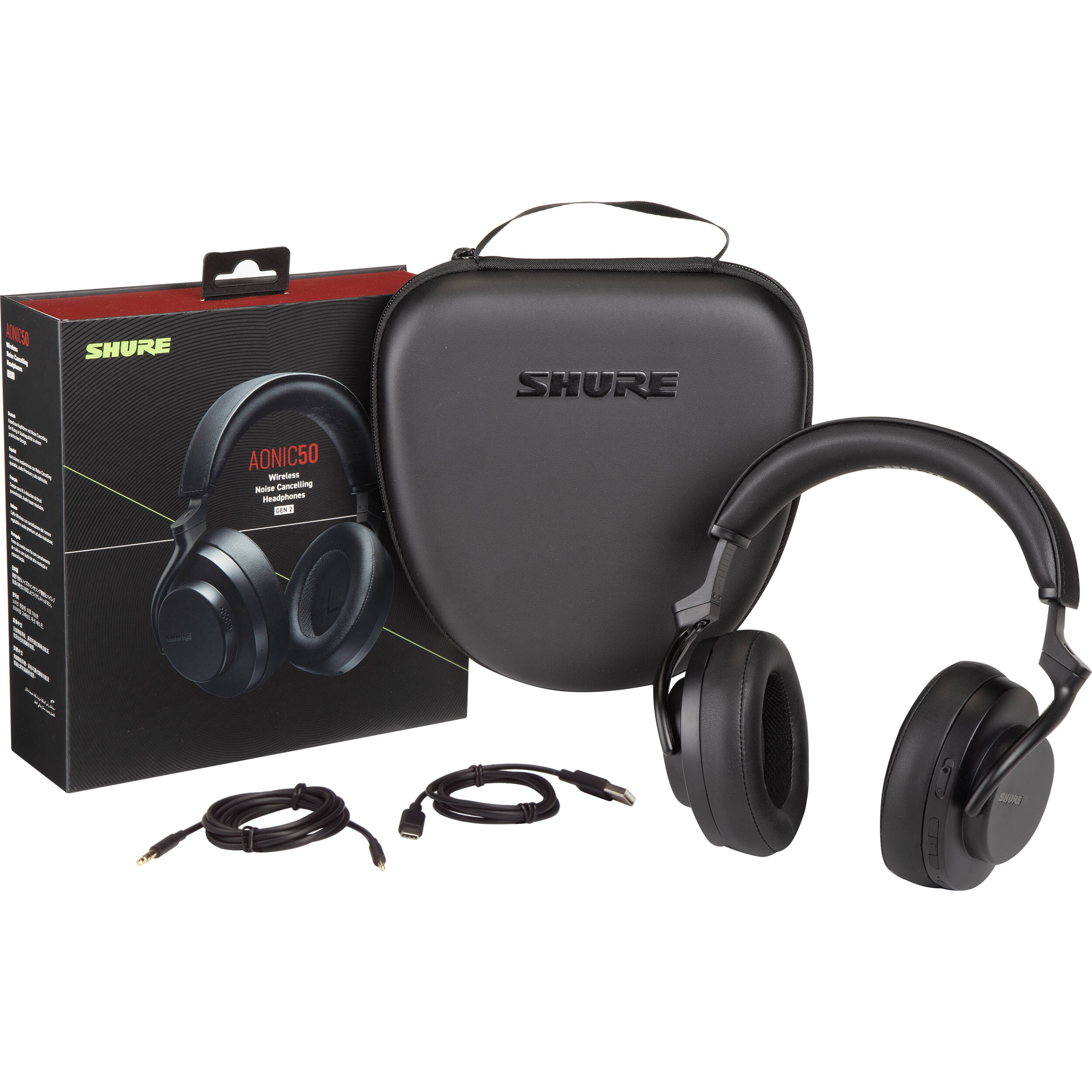 Shure AONIC 50 Gen 2 (Sort)